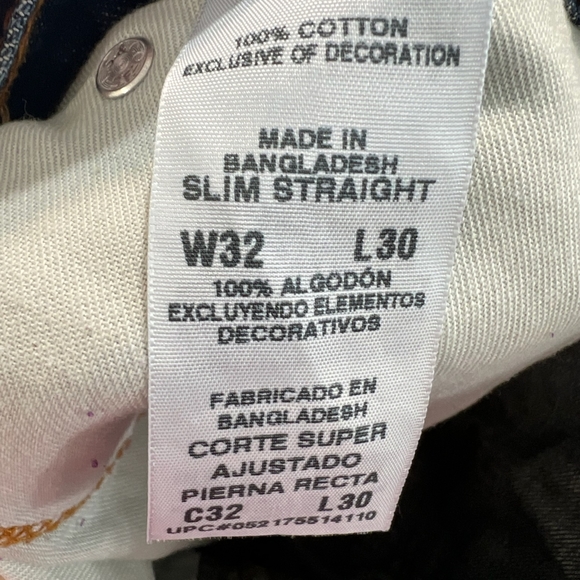 Men's 3 pair Jeans lot Express, Levi - Picture 5 of 9